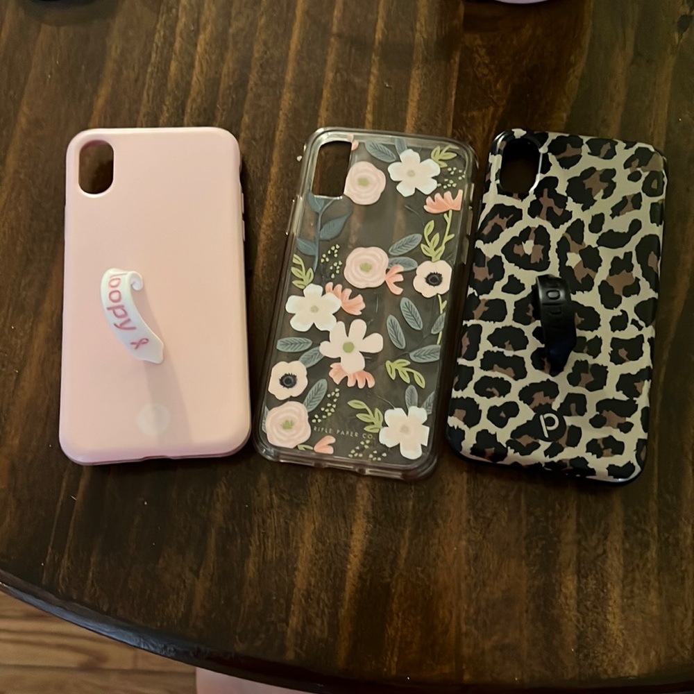 SOLD iPhone XS case bundle